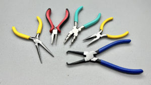 Jewellers Pliers Set Of 5 All Spring Loaded In New Condition