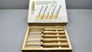 Turning Chisel Set From Proxxon In Top Condition
