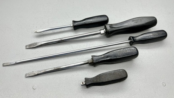 Snap On Screwdrivers Slotted In Good Condition