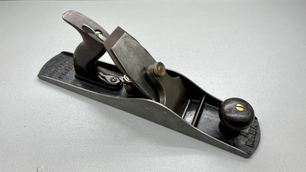 Union X No 5 Bench Plane Pat 12.8.03 Good Repair to Tote... Solid