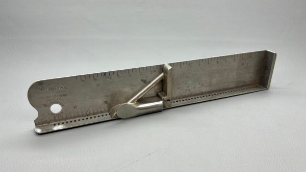 H B Rouse & Co USA Stainless Steel Type Rule In Good Condition