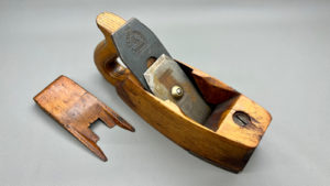 Wooden Infill Plane With Robert Sorby Cutter with all steel Mathieson Cap In Good Condition