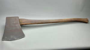 Axe & Handle With 5 1/4" Edge Maker Worn Has Good Balance Nice Shape to Handle