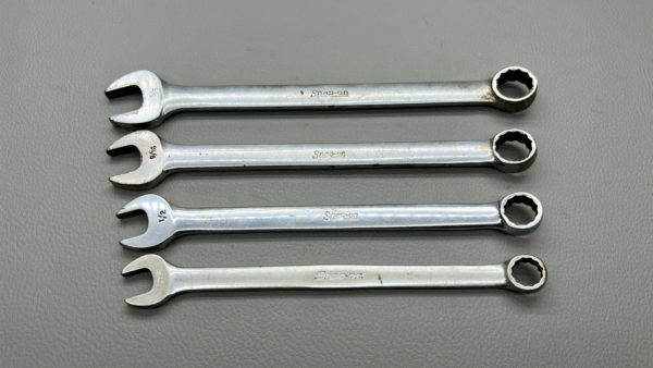 Snap On Open & Ring Spanners 5/8" 9/16" 1/2" and 7/16" 