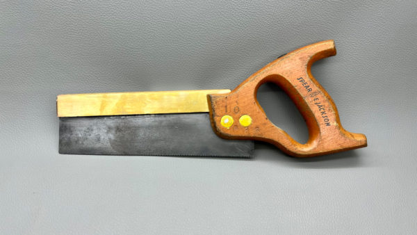 Spear & Jackson Brass Backed Saw With 8" Blade In Good Condition