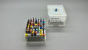 50 Mini Drill Burrs IOB In Good Condition