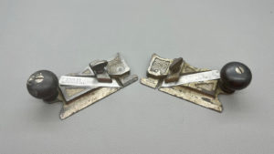Stanley No 98 & 99 Side Rabbet Planes Right and Left Handed with Stanley Rule & Level Cutters