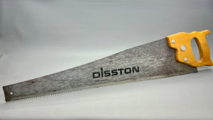 Disston K-3 Saw Made In Canada 5 1/2 Points In Good Condition 26" Long Blade