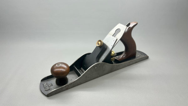 Union X No 5 Bench Plane Pat 12.8.03 In Good Condition
