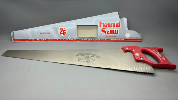 Kinzo 323 Cross Cut 26" 8 Point Japanese Handsaw Super Sharp In Good Condition