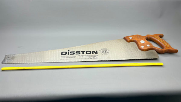Disston USA D8 26" x 7 Point Saw Very Sharp Apart from Stains In Good Condition