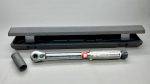 Walter 1/2" Drive Torque Wrench Made In Germany With 18mm Sidchrome Long Socket In Good Condition - Dial in Tension 365mm Long