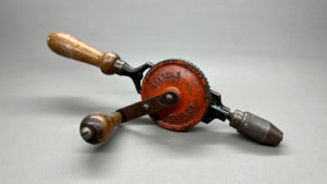 Stanley No 104 Vintage Hand Drill Smooth Action In Good Condition
