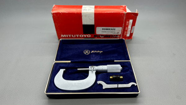 Mitutoyo Micrometer No 101-116 M225-50 25-50mm In Top Condition