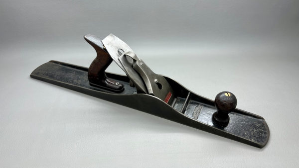 Winchester No 7 Bench Plane Original Winchester Cutter & Lever Cap Nice Tote Tall Knob In Good Condition