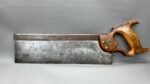 Spear & Jackson No 49 Brass Backed Saw 11 TPI In Good Condition Great Handle