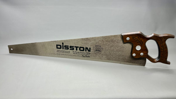 Disston D-23 8 Point Hand Saw 26" Long In Good Condition