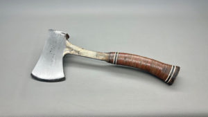 Estwing Hatchet With 3 1/4" Edge Leather Bound Handle In Good Condition