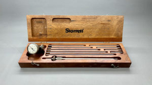 Starrett No 696-B Crankshaft Distortion Dial Gauge, in good condition, IOB