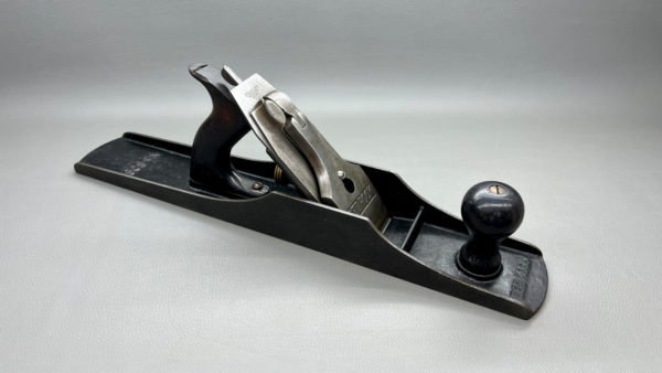 Stanley Bedrock Bench Plane No 606C Pat'd With Stanley Conn Cutter & Corrugated Base