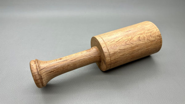 Wooden Mallet In Nice Timber 265mm Long 77mm Diameter In Good Condition