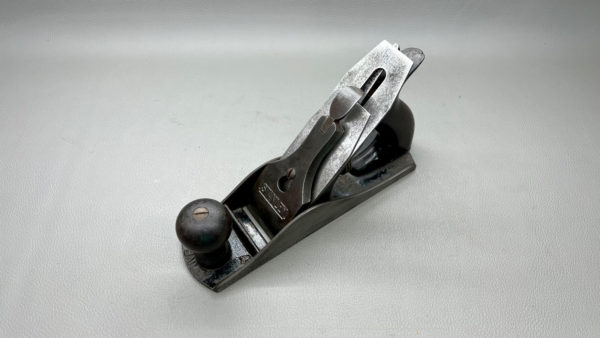 Stanley Bailey USA No 4C Bench Plane SW Cutter Good Tote & Knob Corrugated Sole
