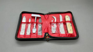 Combination Tool Set In Its Pouch In Good Condition