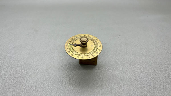 Clock Makers Dial Gauge All Brass Nice Piece