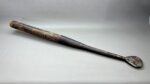 Rare Spud Barking Tool Steel Part Is 12" Long And Overall 24" Nice Early Tool.