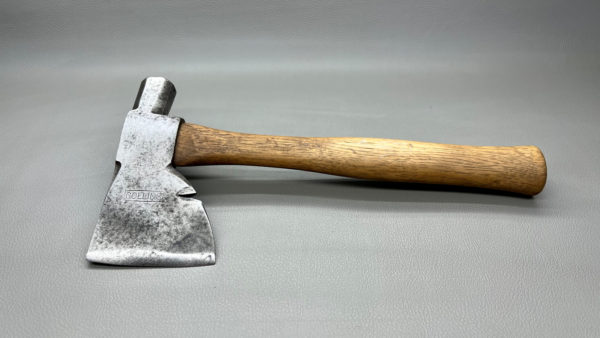 Collins Broad Hatchet with Hammer Head 3 1/2" Edge In Good Condition