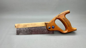 Spear & Jackson 8" Brass Backed Saw In Good Condition