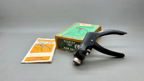 Stanley No 42 Sawset With Logo In Original Box In Top Condition