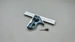 Fowler USA 6" Adjustable Imperial Square In Good Condition Level Vial Is Good 32nds & 64ths