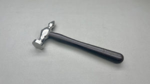 Jewellers Ebony Handled Hammer 25mm Round Face To Point New Condition