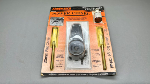 Arbortech Power Chisel Kit - Pch.Fg.100 And Woodcarvers Starter Kit... New Old Stock
