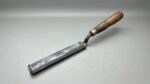 Buck USA Pattern Makers Bent Gouge, 38mm edge x 200mm steel