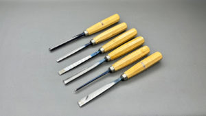 Mifer Six Piece Carving Chisel Set In Top Condition