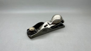 Craftsman Low Angle Block Plane With Adjustable Throat Knuckle Style Cap In Good Condition