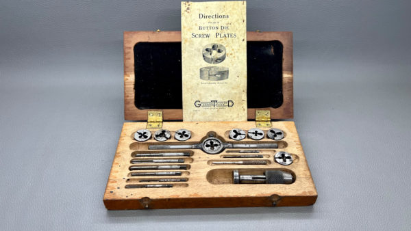 Greenfield Tap And Die Set In Original Box See Picture For Sizes USA W