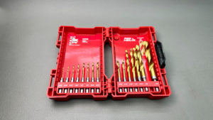 Milwaukee Shockwave Titanium 15pc Drill Bit Set In Good Condition