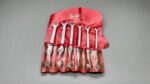 Sidchrome Metric Open Ring Spanner Set 8 - 13mm In Good Condition