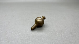 All Brass Plumb Bob In Good Condition 2 3/4" Long
