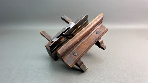 Wooden Plow Plane With 3/16" Cutter - Uncleaned