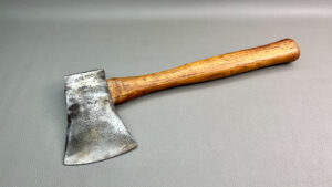 Case Tools Hatchet 3 1/2" Edge 5" Deep Nice Handle Well Fitted Good Balance In Good Condition