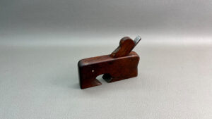 Rare Miniature Wood Skew Plane 5/8" Cutter 4" Long In Good Condition