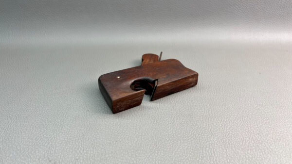 Rare Miniature Wood Skew Plane 5/8" Cutter 4" Long In Good Condition