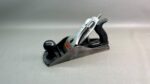 Stanley 4 1/2 Bench Plane Made In England Good Size Cutter Resin Tote And Knob