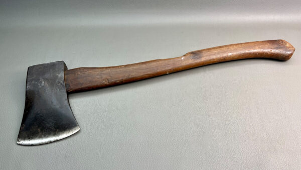 Brades Co Axe Head & Handle 3 3/4" Edge x 6" long Handle has check but is Solid with nice balance