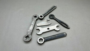 Lathe Wrenches Assorted Six Available In Good Condition