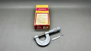 Lufkin No 111 Chrome Clad 1" Micrometer IOB In Good Condition